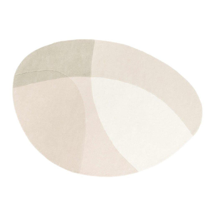 Vloerkleed 200x290 cm Shades 100 White Wol-Rechthoekige vloerkleden-Brinker Carpets
