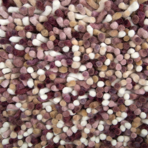 Vloerkleed 200x300 cm Alto Wine Red Wol-Rechthoekige vloerkleden-Brinker Carpets