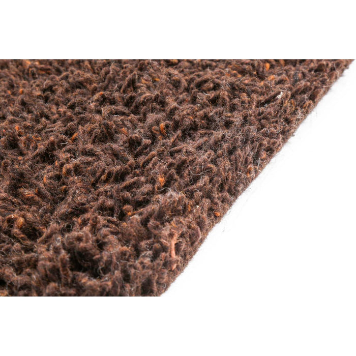 Vloerkleed 200x300 cm Berbero Lungo Natural Beige Wol-Rechthoekige vloerkleden-Brinker Carpets