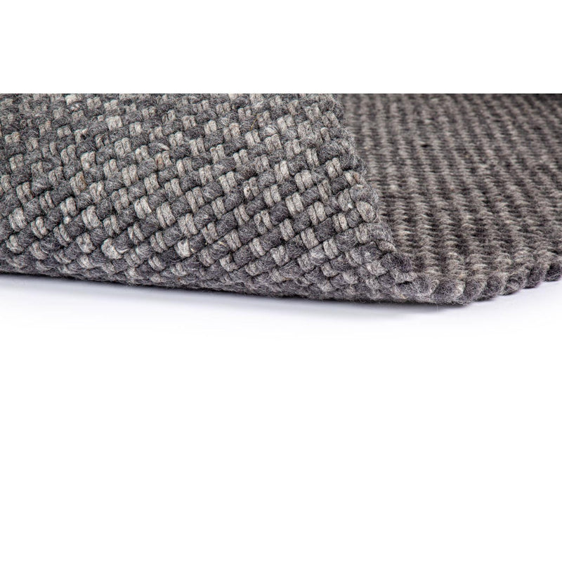 Vloerkleed 200x300 cm Burano Anthracite 614-604 Wol-Rechthoekige vloerkleden-Brinker Carpets
