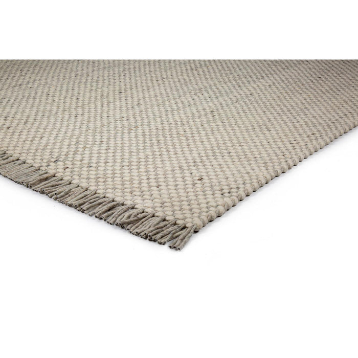Vloerkleed 200x300 cm Burano White Grey 001-367 Wol-Rechthoekige vloerkleden-Brinker Carpets