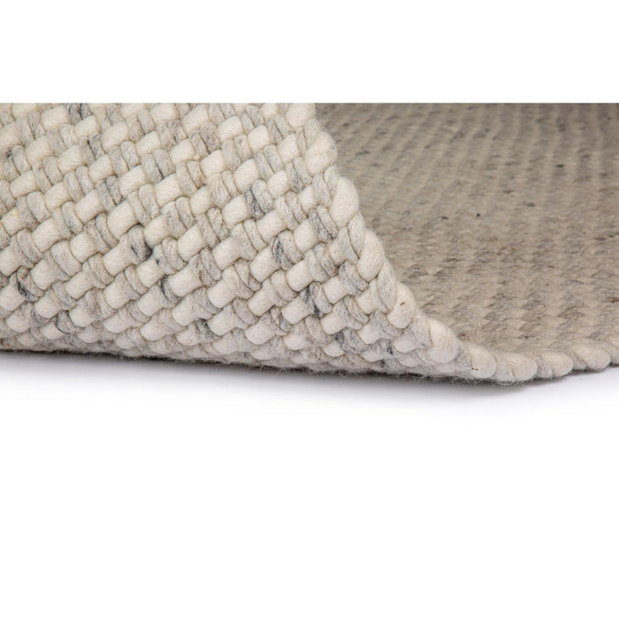 Vloerkleed 200x300 cm Burano White Grey 001-367 Wol-Rechthoekige vloerkleden-Brinker Carpets