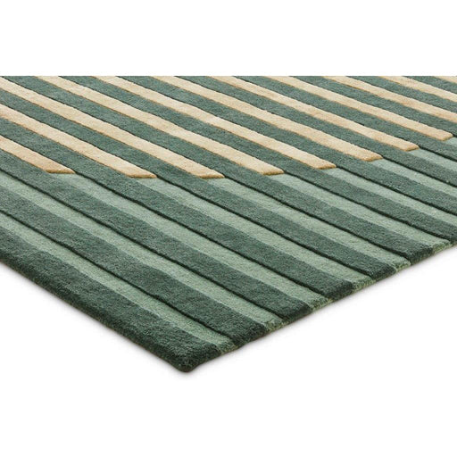 Vloerkleed 200x300 cm Fano Green Wol-Rechthoekige vloerkleden-Brinker Carpets