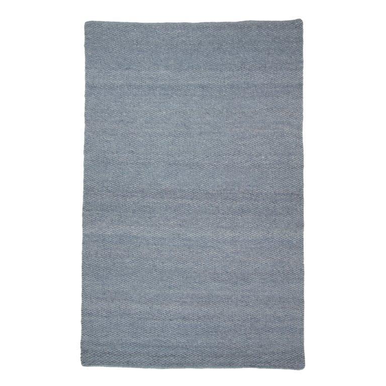Vloerkleed 200x300 cm Genua Sky Blue Wol-Rechthoekige vloerkleden-Brinker Carpets