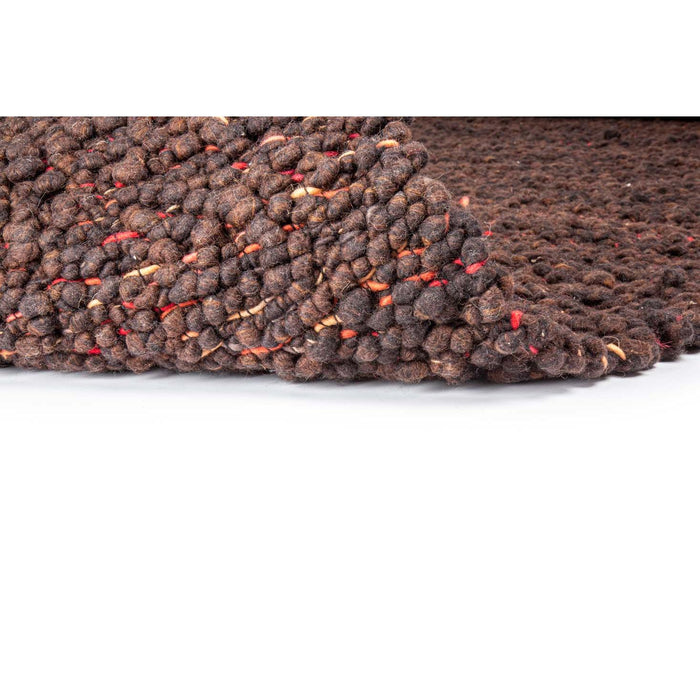 Vloerkleed 200x300 cm Modena Brown Anthracite Wol-Rechthoekige vloerkleden-Brinker Carpets