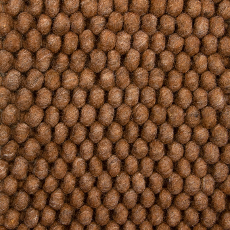 Vloerkleed 200x300 cm New Loop Cognac Wol-Rechthoekige vloerkleden-Brinker Carpets