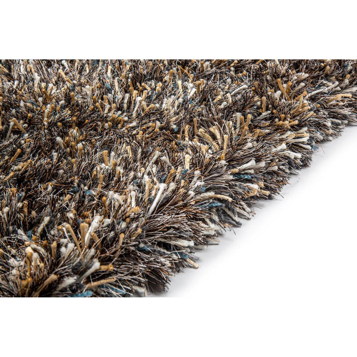 Vloerkleed 200x300 cm New Paulo Dark Blue/Bronze Polyester-Rechthoekige vloerkleden-Brinker Carpets
