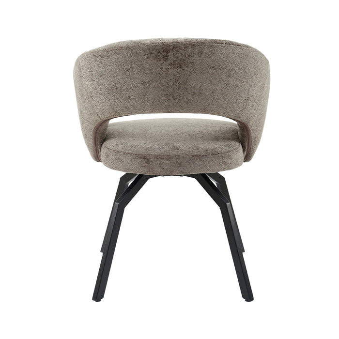 Vloerkleed Aranea Polyester Bruin 63x62 cm-Rechthoekige vloerkleden-PTMD