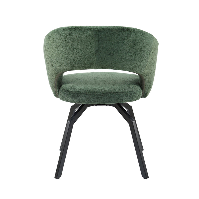 Vloerkleed Aranea Polyester Groen 63x62 cm-Rechthoekige vloerkleden-PTMD