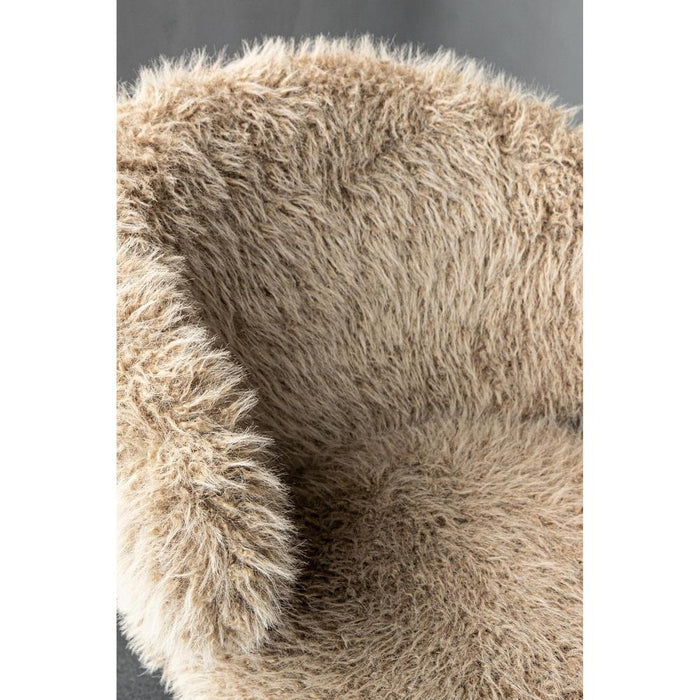Vloerkleed Ares Polyester Beige 61x61 cm-Rechthoekige vloerkleden-PTMD