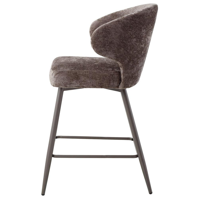 Vloerkleed Ares Polyester Bruin 60x60 cm 721539-Rechthoekige vloerkleden-PTMD