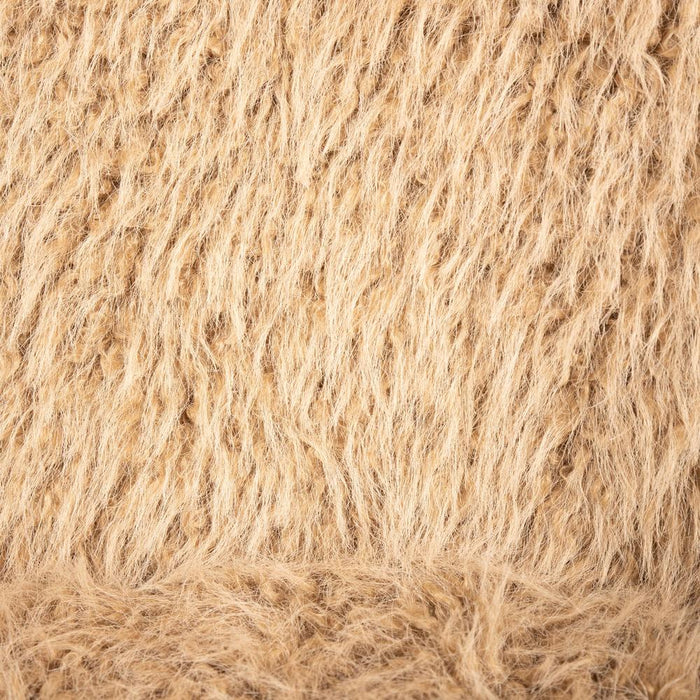 Vloerkleed Ares Polyester Bruin 61x61 cm-Rechthoekige vloerkleden-PTMD