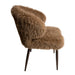 Vloerkleed Ares Polyester Bruin 61x61 cm-Rechthoekige vloerkleden-PTMD