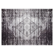 Vloerkleed Brix Vloerkleed Katoen Zwart 200x290 cm-Rechthoekige vloerkleden-Livingfurn