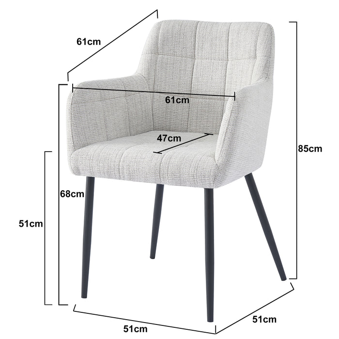 Vloerkleed Bronco Greige 61 cm-Rechthoekige vloerkleden-Livingfurn