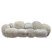Vloerkleed Curvae Polyester Beige 109x238 cm 724716-PTMD