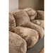Vloerkleed Curvae Polyester Beige 109x238 cm 724717-PTMD