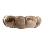 Vloerkleed Curvae Polyester Beige 109x238 cm 724717-Rechthoekige vloerkleden-PTMD