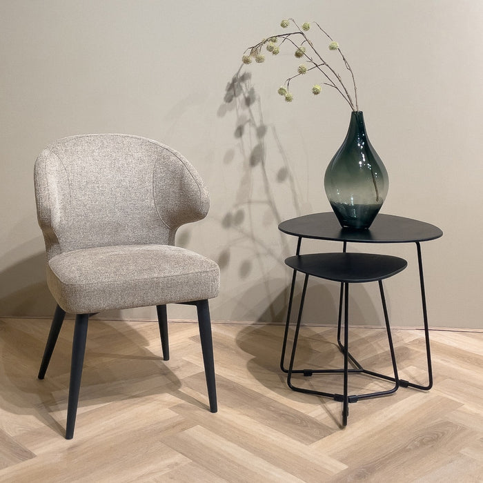 Vloerkleed Donna Katoen Beige 61x57 cm-Rechthoekige vloerkleden-Livingfurn