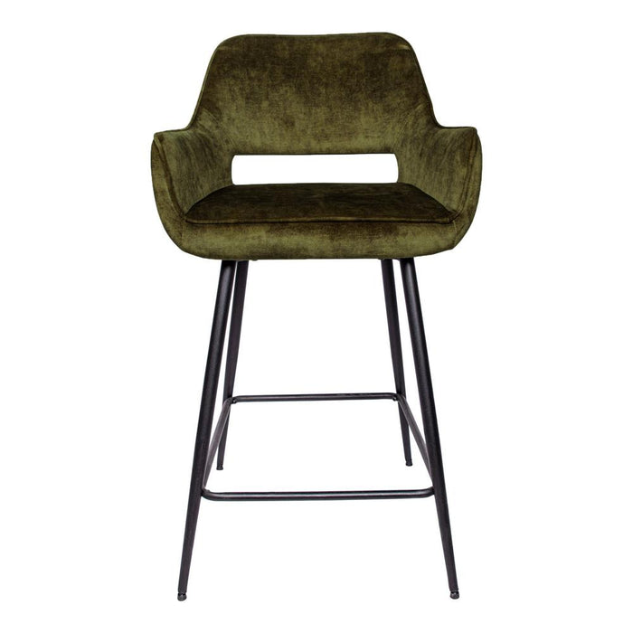 Vloerkleed Fal Polyester Zwart 54x60 cm 702020-Rechthoekige vloerkleden-PTMD