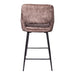 Vloerkleed Fal Polyester Zwart 54x60 cm 710057-Rechthoekige vloerkleden-PTMD