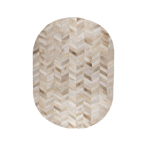 Vloerkleed Joanne Haarweefsel Beige 160x230 cm-Rechthoekige vloerkleden-PTMD