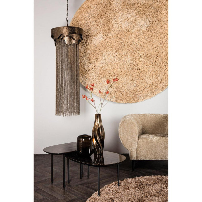 Vloerkleed Jups Beige 160x160 cm 716036-Rechthoekige vloerkleden-PTMD