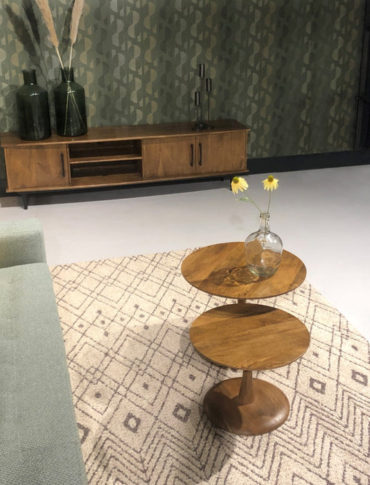 Vloerkleed Katoen Beige 200x290 cm-Rechthoekige vloerkleden-Brix