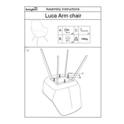 Vloerkleed Luca Antraciet Grijs 65x59 cm-Rechthoekige vloerkleden-Livingfurn