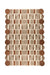Vloerkleed Mundra Wol Beige 160x230 cm