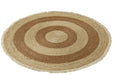 Vloerkleed Naturel Katoen 120 cm 120x120x1 cm-Rechthoekige vloerkleden-J-Line
