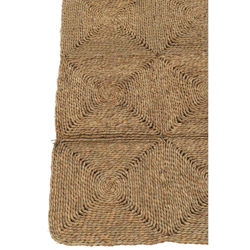 Vloerkleed Naturel Kunststof 122x153 cm-Rechthoekige vloerkleden-J-Line