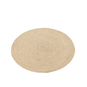 Vloerkleed Naturel Polyester M 150 cm 150x150x2 cm-Rechthoekige vloerkleden-J-Line