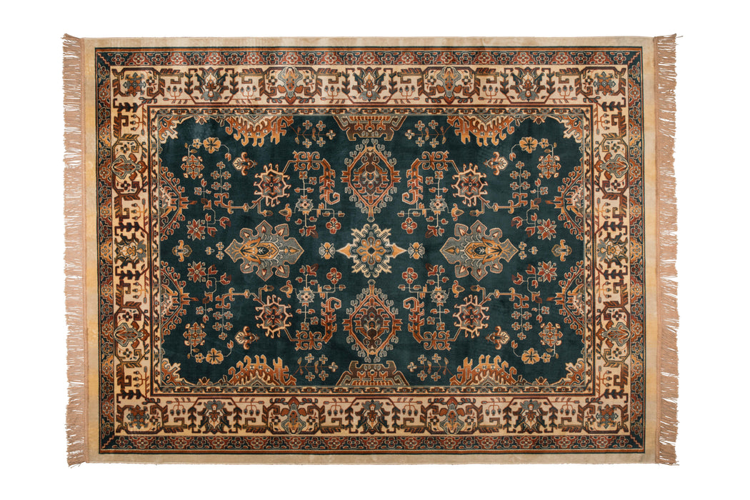 Vloerkleed Raz 160x230 Viscose Camel 230x160 cm-Rechthoekige vloerkleden-Creating Home