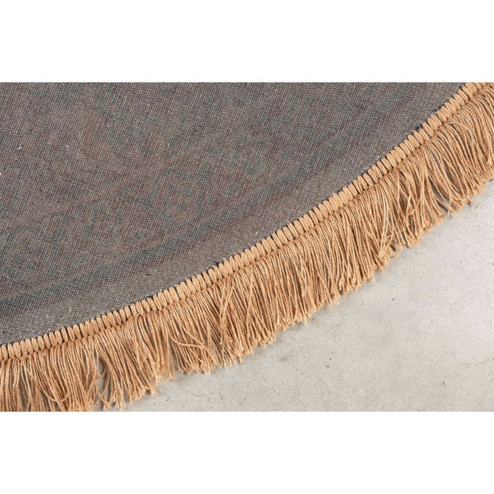 Vloerkleed Raz '200 Viscose Groen Ø200x0.26 cm-Rechthoekige vloerkleden-Creating Home