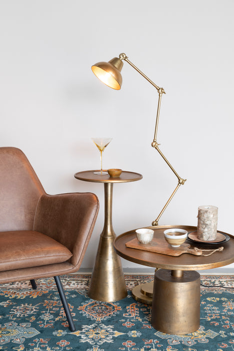 Vloerkleed Raz 200x300 Viscose Camel 300x200 cm-Rechthoekige vloerkleden-Creating Home