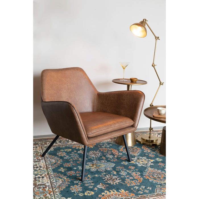 Vloerkleed Raz 200x300 Viscose Camel 300x200 cm-Rechthoekige vloerkleden-Creating Home