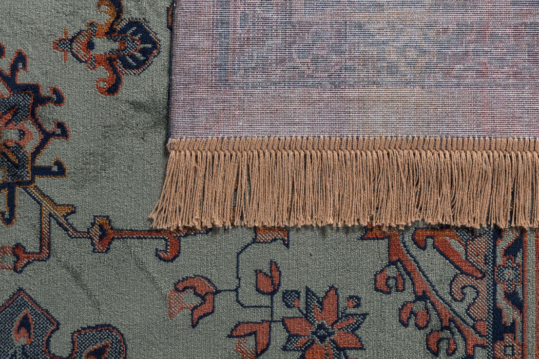 Vloerkleed Raz Viscose Groen 160x230 cm-Rechthoekige vloerkleden-Creating Home