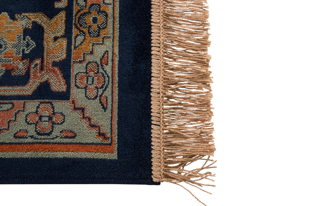 Vloerkleed Raz Viscose Groen 160x230 cm-Rechthoekige vloerkleden-Creating Home