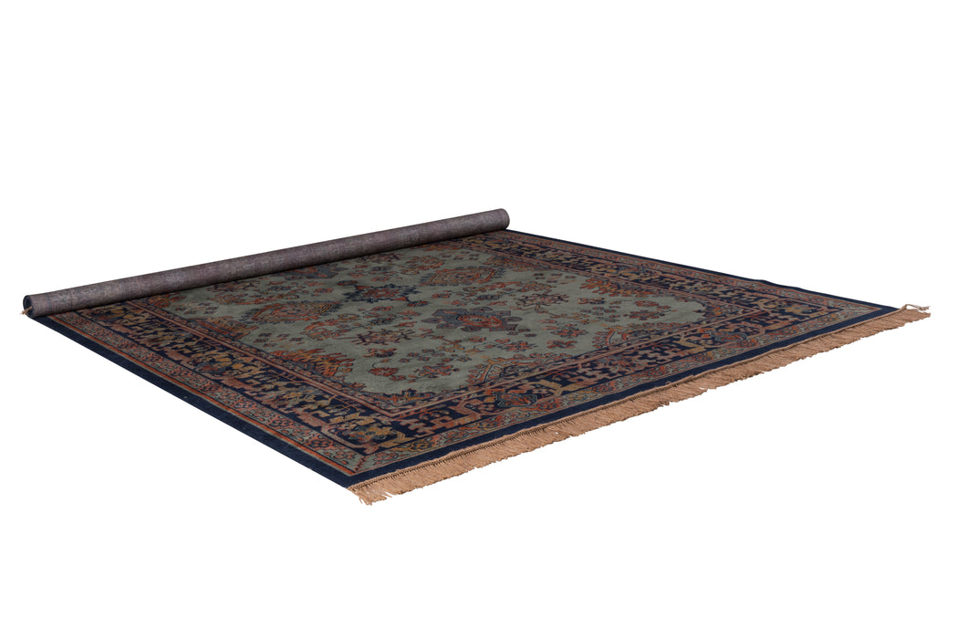 Vloerkleed Raz Viscose Groen 160x230 cm-Rechthoekige vloerkleden-Creating Home