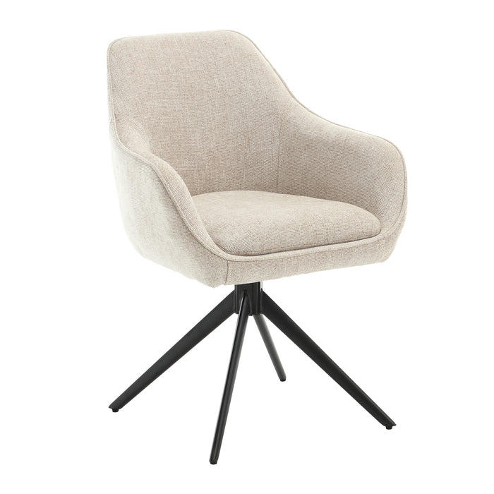 Vloerkleed Thomas Toffee Beige 64x59 cm-Rechthoekige vloerkleden-Livingfurn