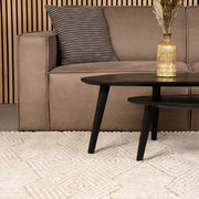 Vloerkleed Vloerkleden Cosy Taupe Polyester 160x230 cm-Rechthoekige vloerkleden-LABEL51