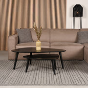 Vloerkleed Vloerkleden Luxy Grijs Wol 160x230 cm-Rechthoekige vloerkleden-LABEL51