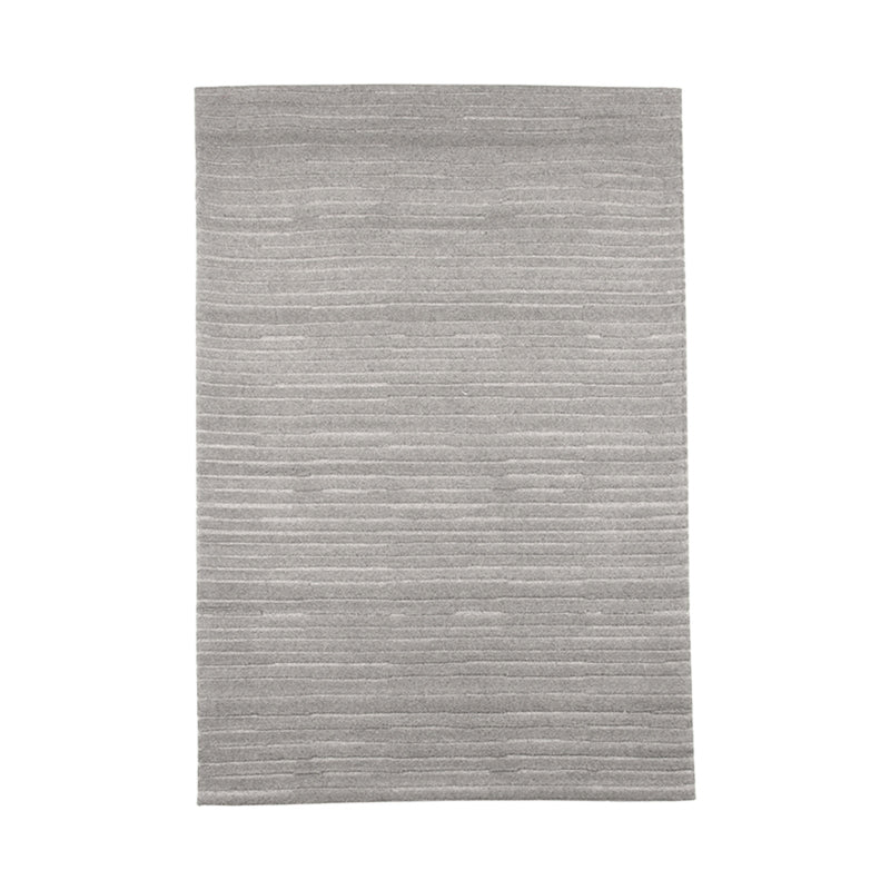 Vloerkleed Vloerkleden Luxy Grijs Wol 200x300 cm-Rechthoekige vloerkleden-LABEL51