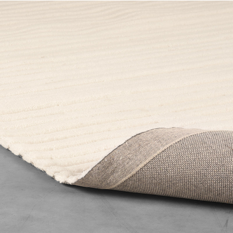 Vloerkleed Vloerkleden Luxy Ivoor Wol 200x300 cm-Rechthoekige vloerkleden-LABEL51