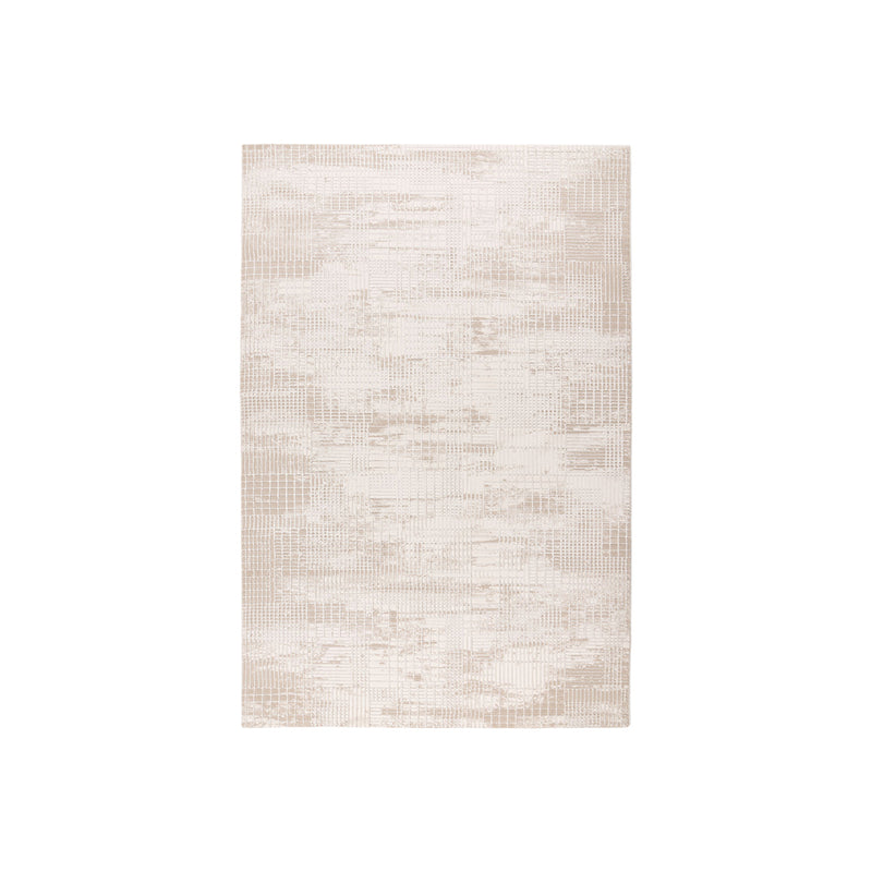 Vloerkleed Vloerkleden Manila Beige Polyester 160x230 cm-Rechthoekige vloerkleden-LABEL51