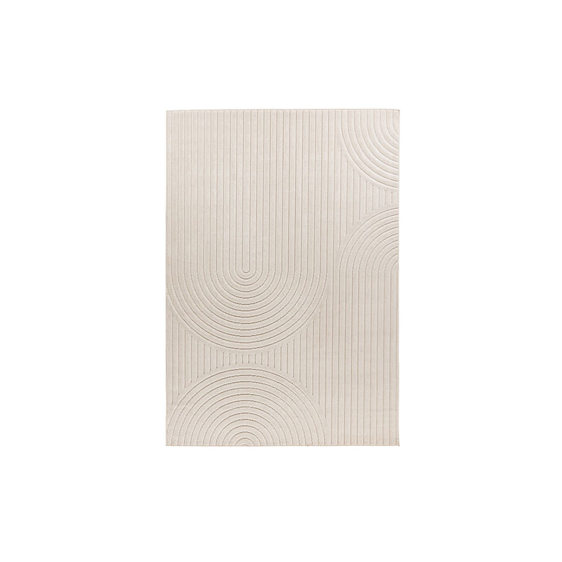Vloerkleed Vloerkleden Varo Ivoor Polyester 160x230 cm-Rechthoekige vloerkleden-LABEL51