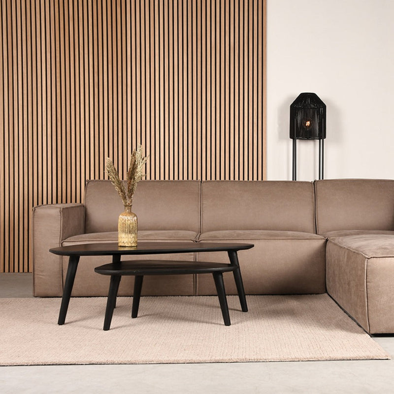 Vloerkleed Vloerkleden Wolly Taupe Wol 160x230 cm-Rechthoekige vloerkleden-LABEL51