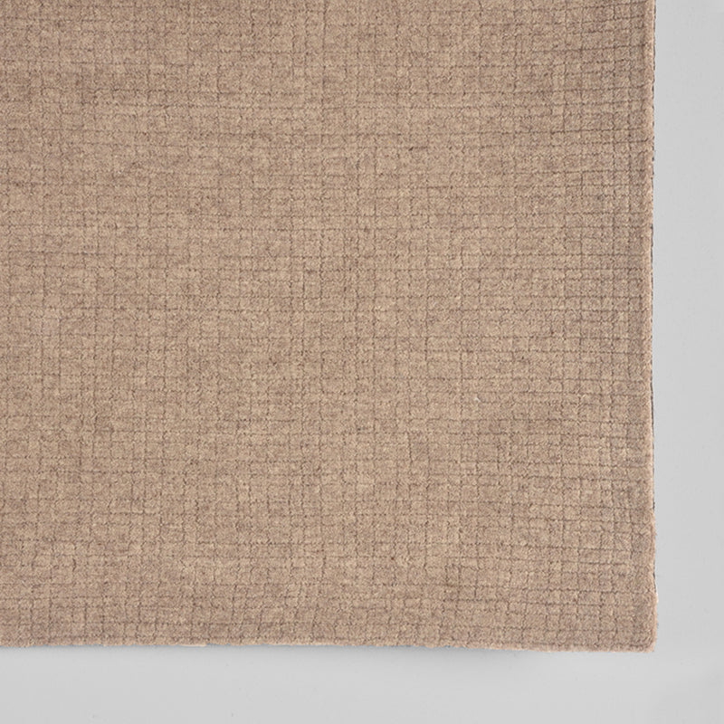 Vloerkleed Vloerkleden Wolly Taupe Wol 200x300 cm-Rechthoekige vloerkleden-LABEL51