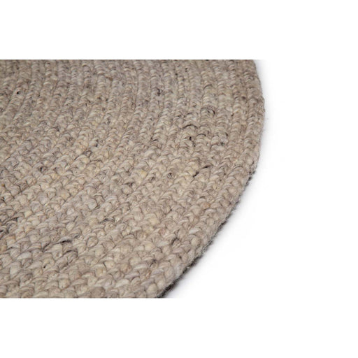 Vloerkleed ø200 cm Bellano ST Light Grey Wol-Ronde vloerkleden-Brinker Carpets